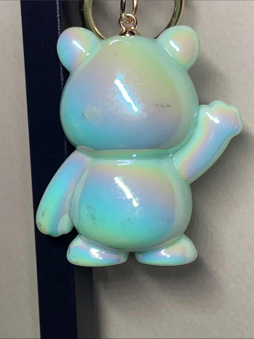 Charm Buddy Keychain - Green Bear